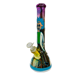 Z BikerBong Blue Glass 1288